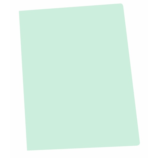 Subcarpeta Folio 180 g/m² verde Gio (Paquete 50 unidades)