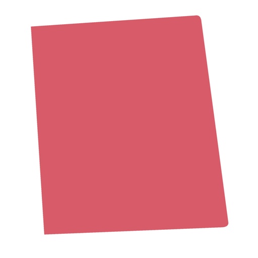 Subcarpeta A4 180 g/m² roja Gio (Paquete 50 unidades)