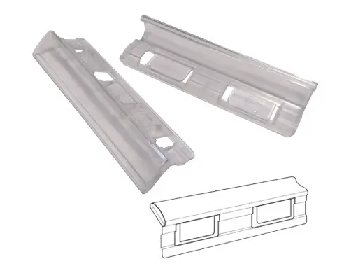 Visor cristal Gio para carpetas colgantes (Pack 25 unidades)