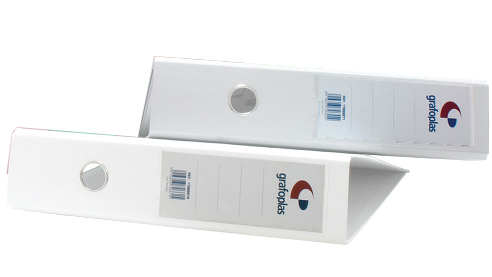 Archivador Folio blanco 65 mm Grafcolor 