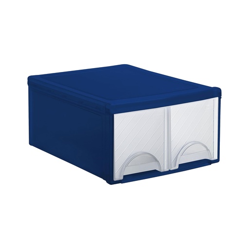 Módulo de 2 cajones de plástico