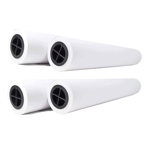 Bobina de papel para plotter 914 mm x 50 m de 90 g/m² (Caja 4 unidades)