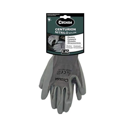 Guantes Cegasa Centurion de nitrilo y nylon