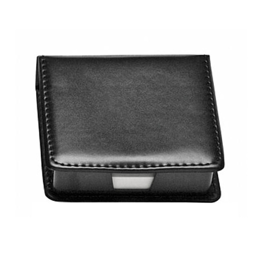 Portanotas símil piel negro