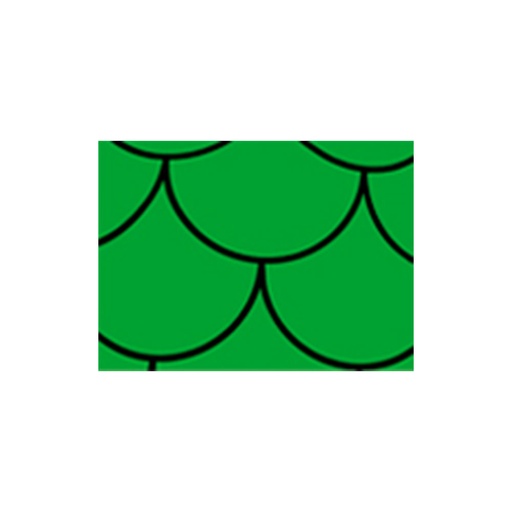 Bolsa de disfraz 55 x 70 estampado escamas a una cara (Pack 25 unidades)