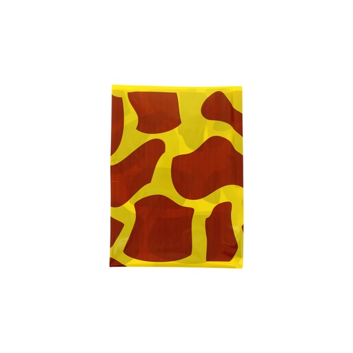 Bolsa de disfraz 56 x 70 estampado jirafa a doble cara (Pack 25 unidades)