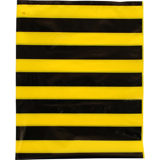 Bolsa de disfraz 65 x 90 estampado abeja a doble cara (Pack 5 unidades)