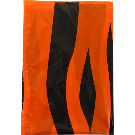 Bolsa de disfraz 65 x 90 estampado tigre a doble cara (Pack 5 unidades)