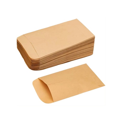 Bolsa kraft 100 x 145 mm (Caja 500 unidades)