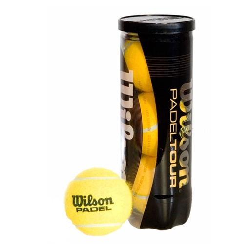 Pelotas de pádel Wilson Tour (Pack 3 unidades)