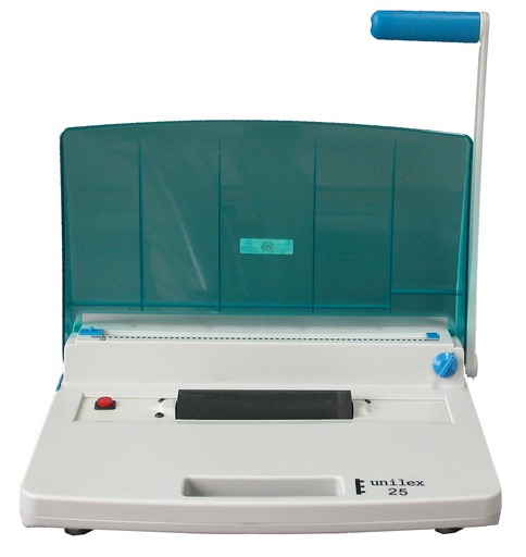 Encuadernadora de espiral Unilex 25 paso 5:1