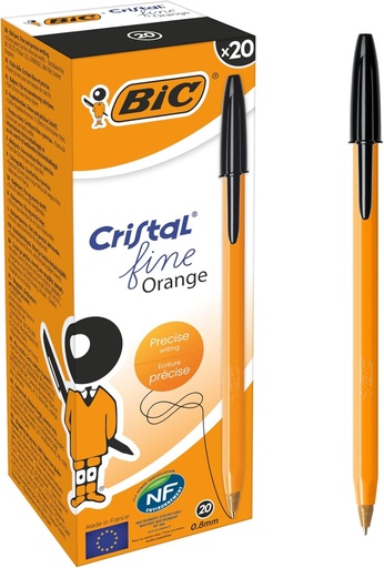 Bolígrafo Bic Orange negro