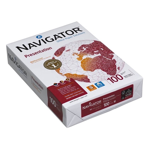 Papel A3 100 g/m² Navigator Presentation (Paquete 500 hojas)