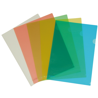 Dossier uñero A4 colores translúcidos Erich Krause (Pack 10 unidades)