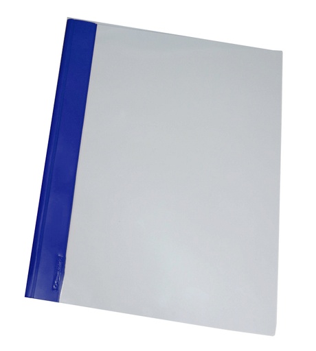 Dossier fástener metálico Folio azul Plus