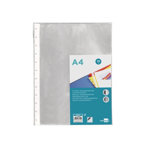 Funda extraíble A4 In&Out Liderpapel (Pack 10 unidades)
