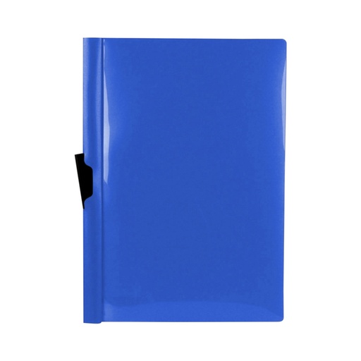 Dossier clip lateral A4 azul para 30 hojas Liderpapel