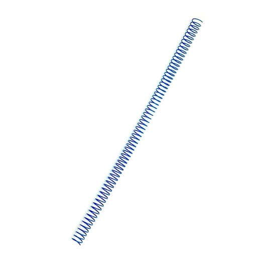 Espiral metálico azul 16 mm 5:1 (Pack de 10)