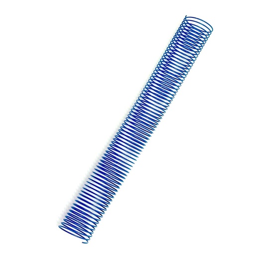 Espiral metálico azul 46 mm 5:1 (Pack de 10)