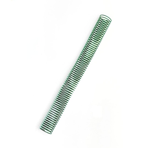 Espiral metálico verde 30 mm 5:1 (Pack de 10)