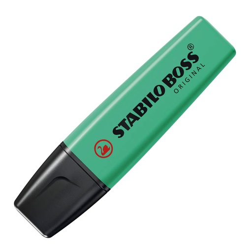 Rotulador fluorescente Stabilo Boss Original turquesa