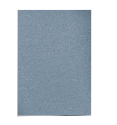 Portada de encuadernación A4 azul claro de cartulina de 250 g/m² Fellowes (Pack de 10)