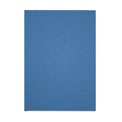Portada de encuadernación A4 azul de cartulina de 250 g/m² Fixo (Pack de 10)