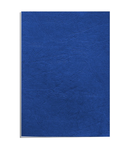 Portada de encuadernación A4 azul oscuro de cartulina de 250 g/m² Fellowes (Pack de 10)