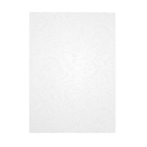 Portada de encuadernación A4 blanca de cartulina de 250 g/m² Fixo (Pack de 10)
