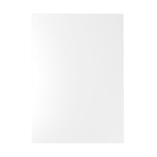 Portada de encuadernación A4 blanca opaca de plástico de 180 micras (Pack de 10)
