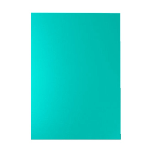 Portada de encuadernación A4 verde opaca de plástico de 180 micras (Caja de 100)