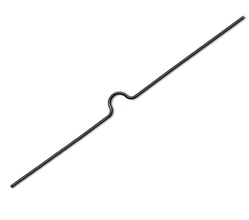 Colgador calendario negro 300 mm (Pack 100 unidades)