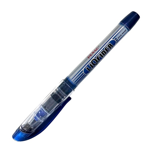 Rotulador de punta de fibra Penac Liqfiner 0,8 mm azul