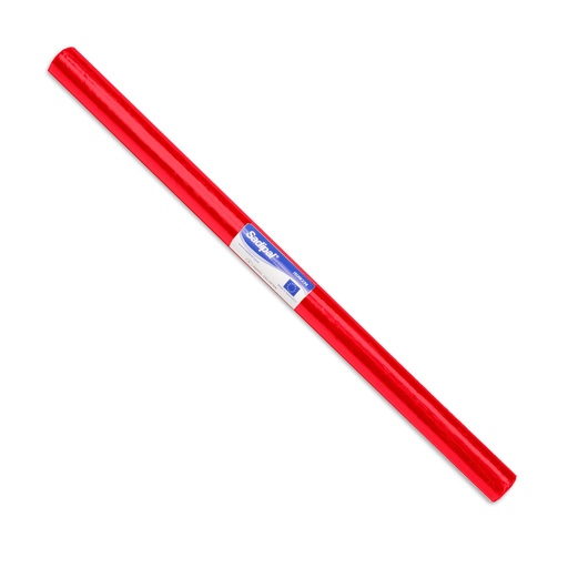 Rollo papel celofán rojo troquelado 0,50 x 16,25 m (25 hojas 50 x 65 cm)