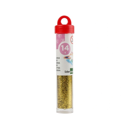 Purpurina oro Fantasía Liderpapel 14 gr