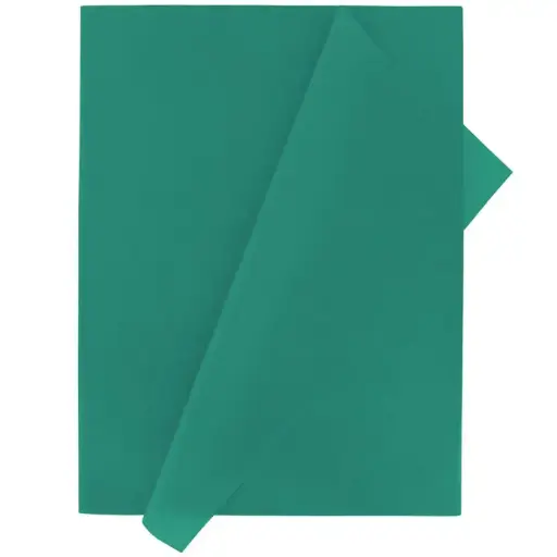 Papel de seda 50 x 76 cm 25 hojas verde aguamarina Fixo