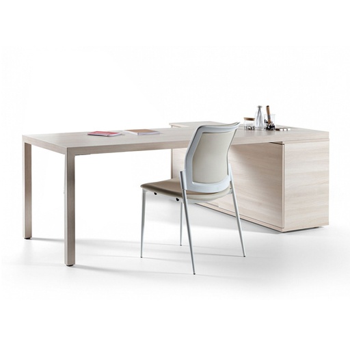 Mesa con apoyo en archivo Prisma Express 210 x 80 cm