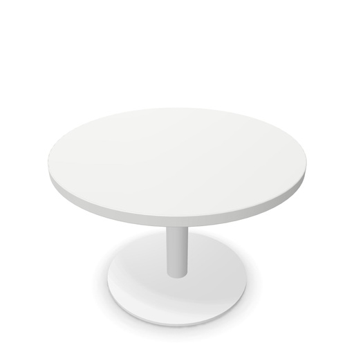 Mesa redonda baja Tabula Tar 10 Express Actiu 60 cm de díametro 40 cm de altura