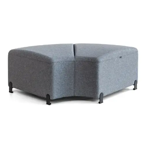 Módulo curvo Bend Express regular 45 cm Actiu