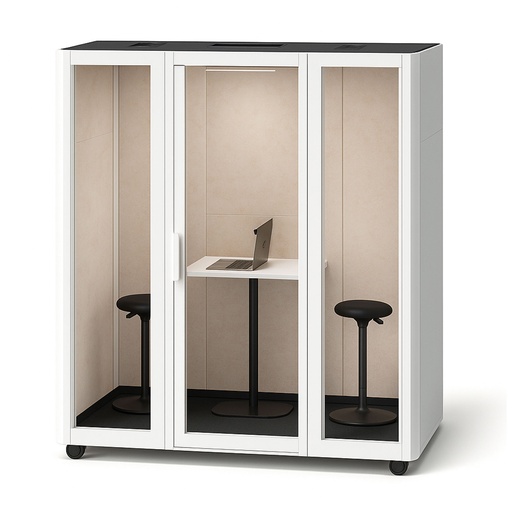 Cabina móvil acústica Qyos 200 Express