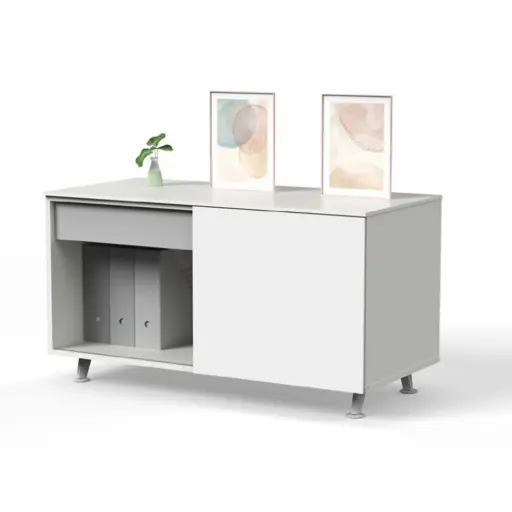 Armario con puerta corredera de melamina Arkitek 58 x 105 x 50 cm