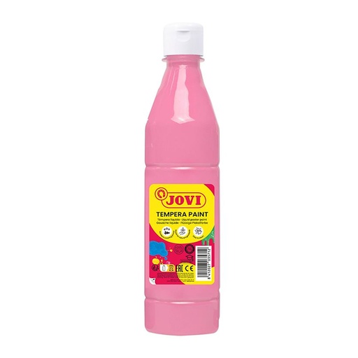 Témpera escolar líquida Jovi 500 ml rosa