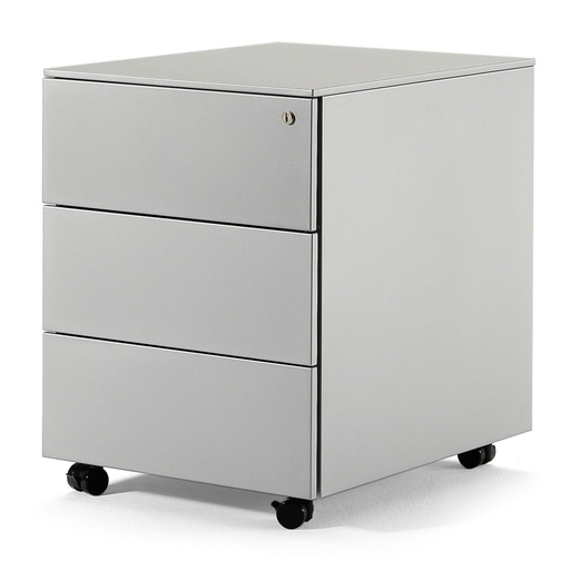 Cajonera móvil metálica Actiu con 3 cajones personales 55 x 40 x 52,5 cm J632 personalizada