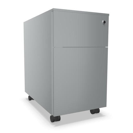 Cajonera móvil metálica Actiu con 1 cajón de archivo y 1 personal 55 x 32 x 52,5 cm J623 personalizada