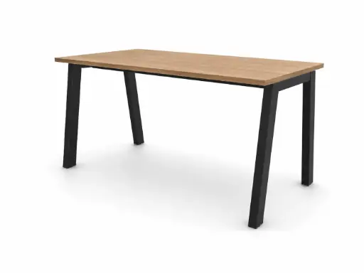 Mesa recta Vital Plus 300 con 4 patas inclinadas Actiu fondo 80 cm