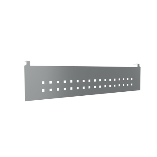Faldón de acero Vital para mesa recta individual