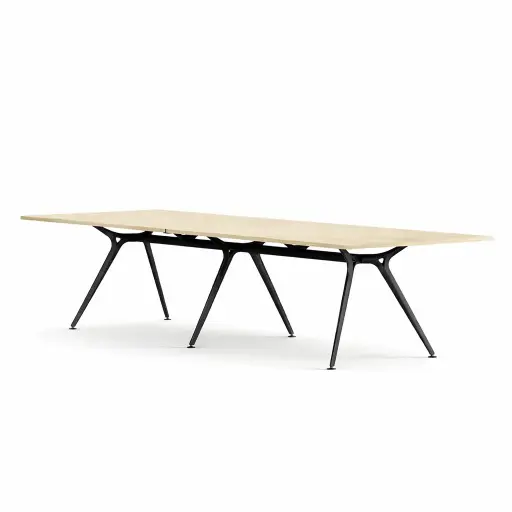 Mesa de reunión Arkitek Actiu melamina fondo 160 cm