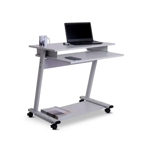 Mesa para ordenador con ruedas RD-9100