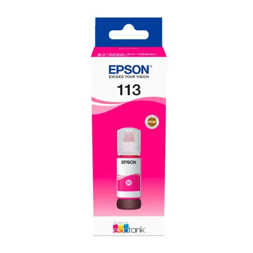 Botella de tinta original Epson EcoTank 113 magenta