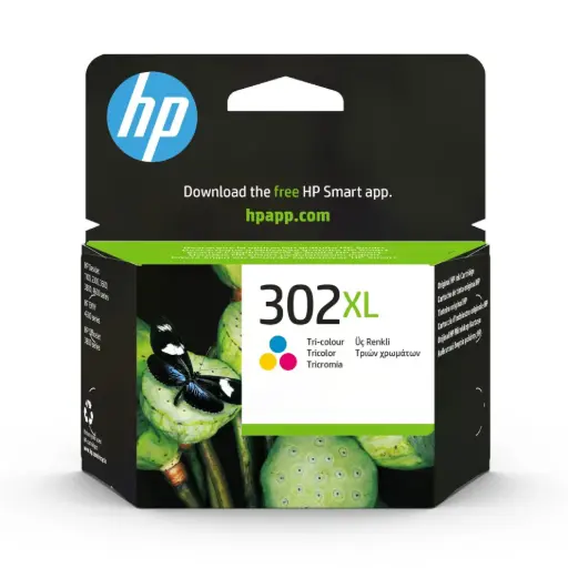 Cartucho de tinta original HP 302XL color